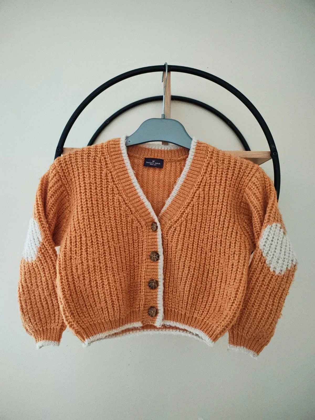 3 ans gilet maille sergent major